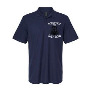 Respect The Shadow Groundhog Softstyle Adult Sport Polo