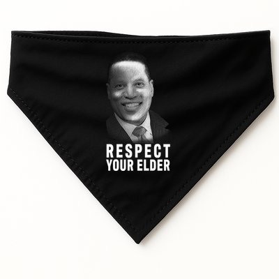 Respect Your Elder Pro Republican Larry Elder USA-Made Doggie Bandana