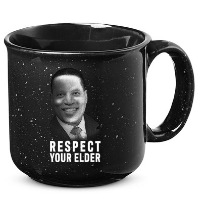 Respect Your Elder Pro Republican Larry Elder 15oz Campfire Ceramic Mug