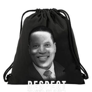 Respect Your Elder Pro Republican Larry Elder Drawstring Bag