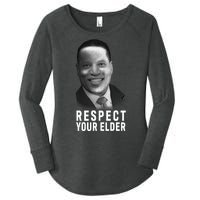 Respect Your Elder Pro Republican Larry Elder Women's Perfect Tri Tunic Long Sleeve Shirt