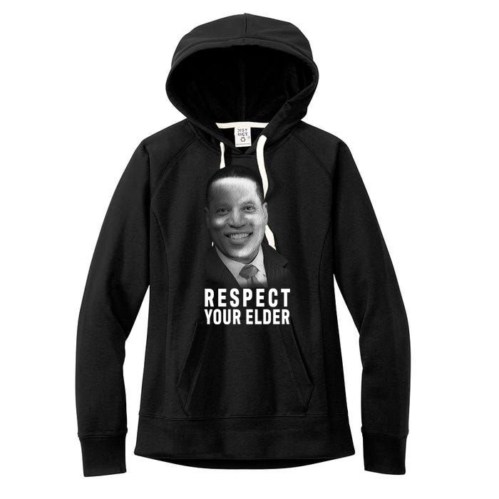 Respect Your Elder Pro Republican Larry Elder Women's Fleece Hoodie