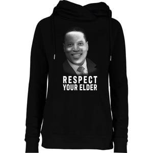 Respect Your Elder Pro Republican Larry Elder Womens Funnel Neck Pullover Hood