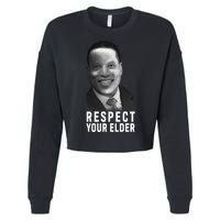 Respect Your Elder Pro Republican Larry Elder Cropped Pullover Crew