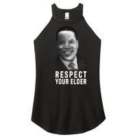 Respect Your Elder Pro Republican Larry Elder Women's Perfect Tri Rocker Tank