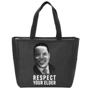 Respect Your Elder Pro Republican Larry Elder Zip Tote Bag