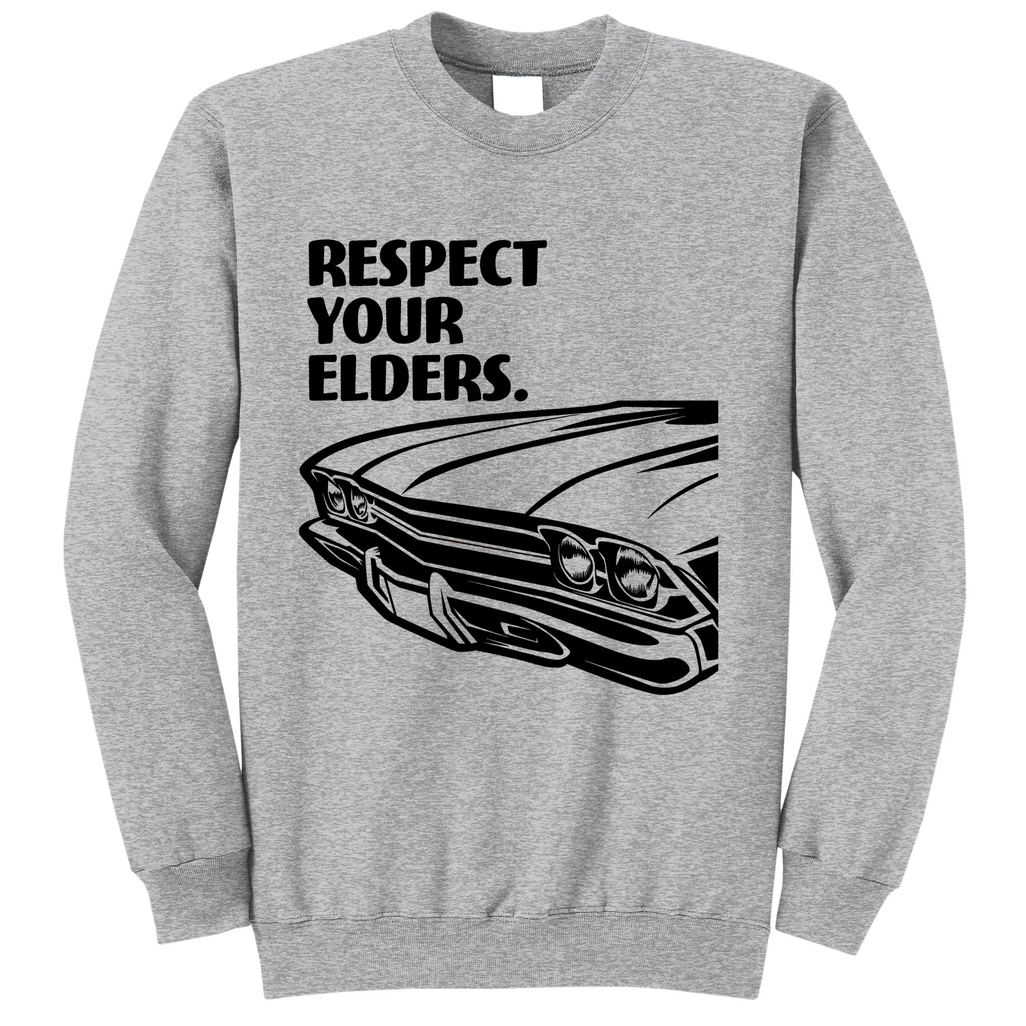 Respect Your Elders Vintage Classic Cars Sweatshirt