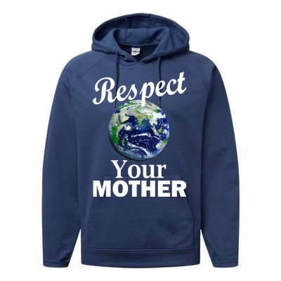 Respect your Mother Earth Performance Fleece Hoodie