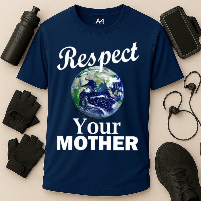 Respect your Mother Earth Cooling Performance Crew T-Shirt