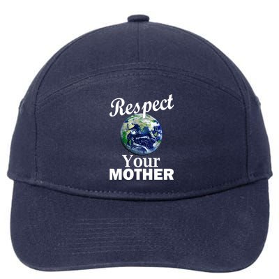 Respect your Mother Earth 7-Panel Snapback Hat