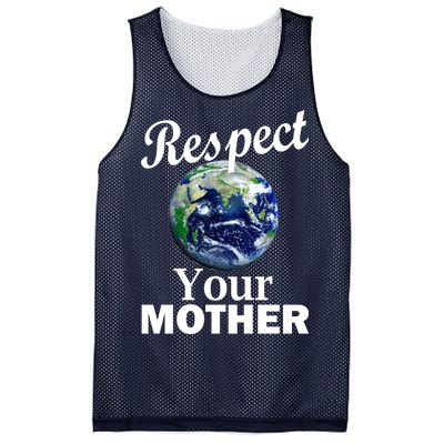 Respect your Mother Earth Mesh Reversible Basketball Jersey Tank