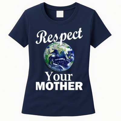 Respect your Mother Earth Womens T-Shirt