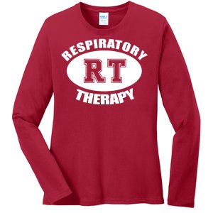 Respiratory Therapy Ladies Long Sleeve Shirt