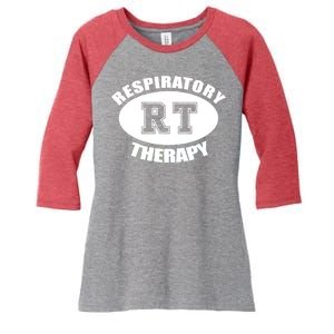 Respiratory Therapy Women's Tri-Blend 3/4-Sleeve Raglan Shirt