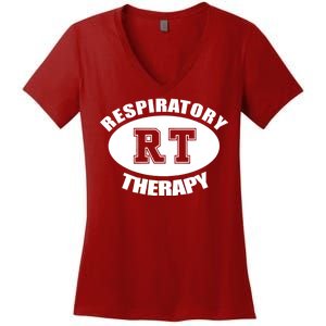 Respiratory Therapy Women's V-Neck T-Shirt