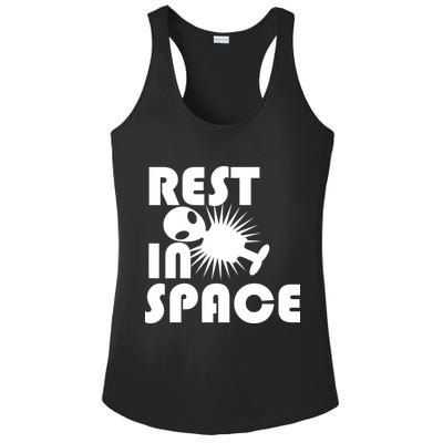 Rest In Space Ladies PosiCharge Competitor Racerback Tank