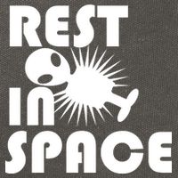 Rest In Space Cotton Canvas Backpack