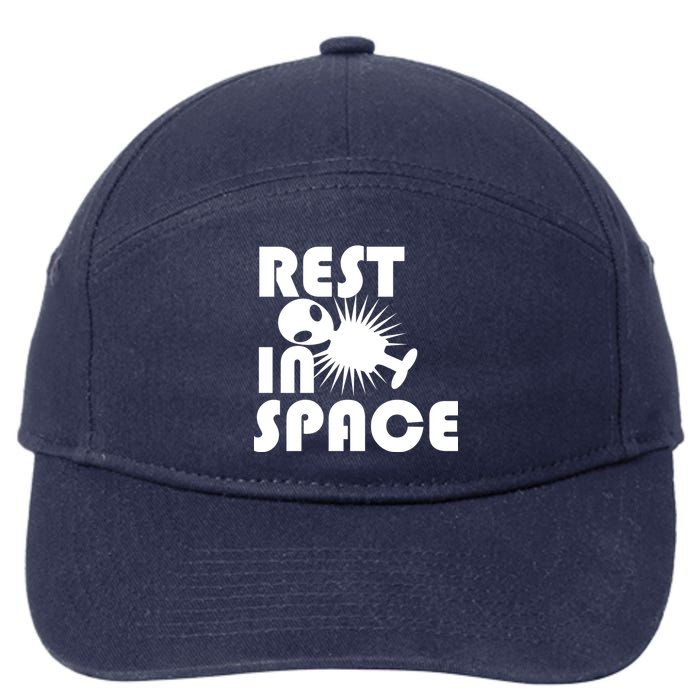 Rest In Space 7-Panel Snapback Hat