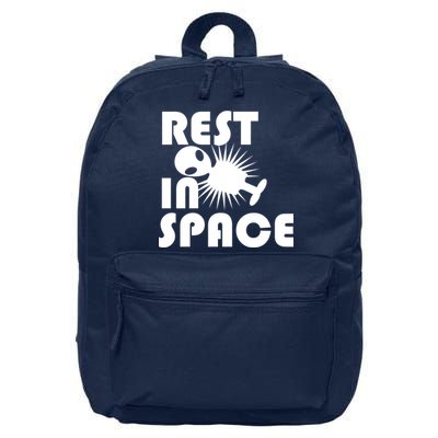 Rest In Space 16 in Basic Backpack