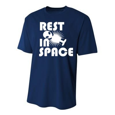 Rest In Space Youth Performance Sprint T-Shirt