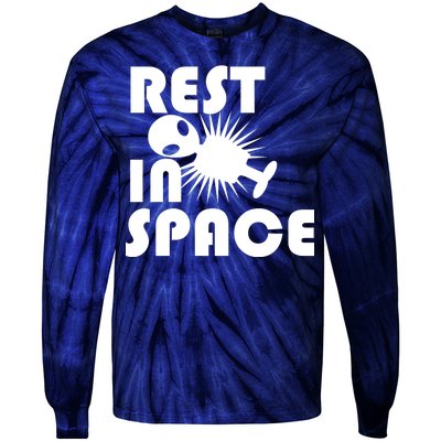 Rest In Space Tie-Dye Long Sleeve Shirt