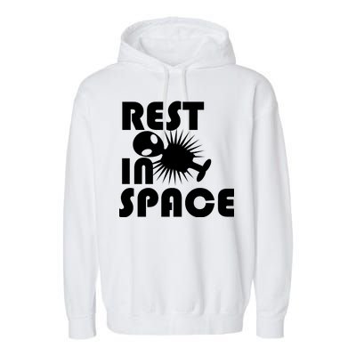 Rest In Space Garment-Dyed Fleece Hoodie