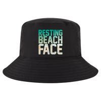 Resting Beach Face Cool Comfort Performance Bucket Hat
