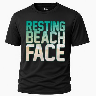 Resting Beach Face Performance Shirt