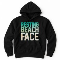 Resting Beach Face Hoodie
