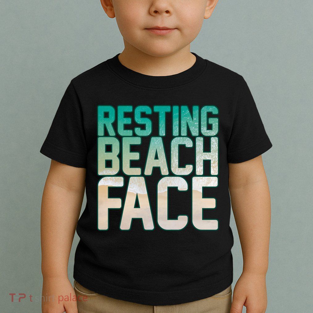 Resting Beach Face Toddler T-Shirt