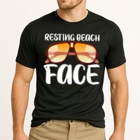 Resting Beach Face Summer Shades Performance Shirt