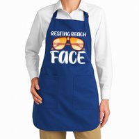 Resting Beach Face Summer Shades Apron
