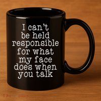 Resting B*tch Face 11oz C Handle Ceramic Mug