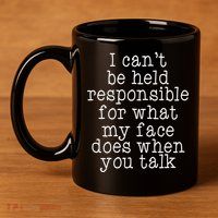 Resting B*tch Face 11oz C Handle Ceramic Mug