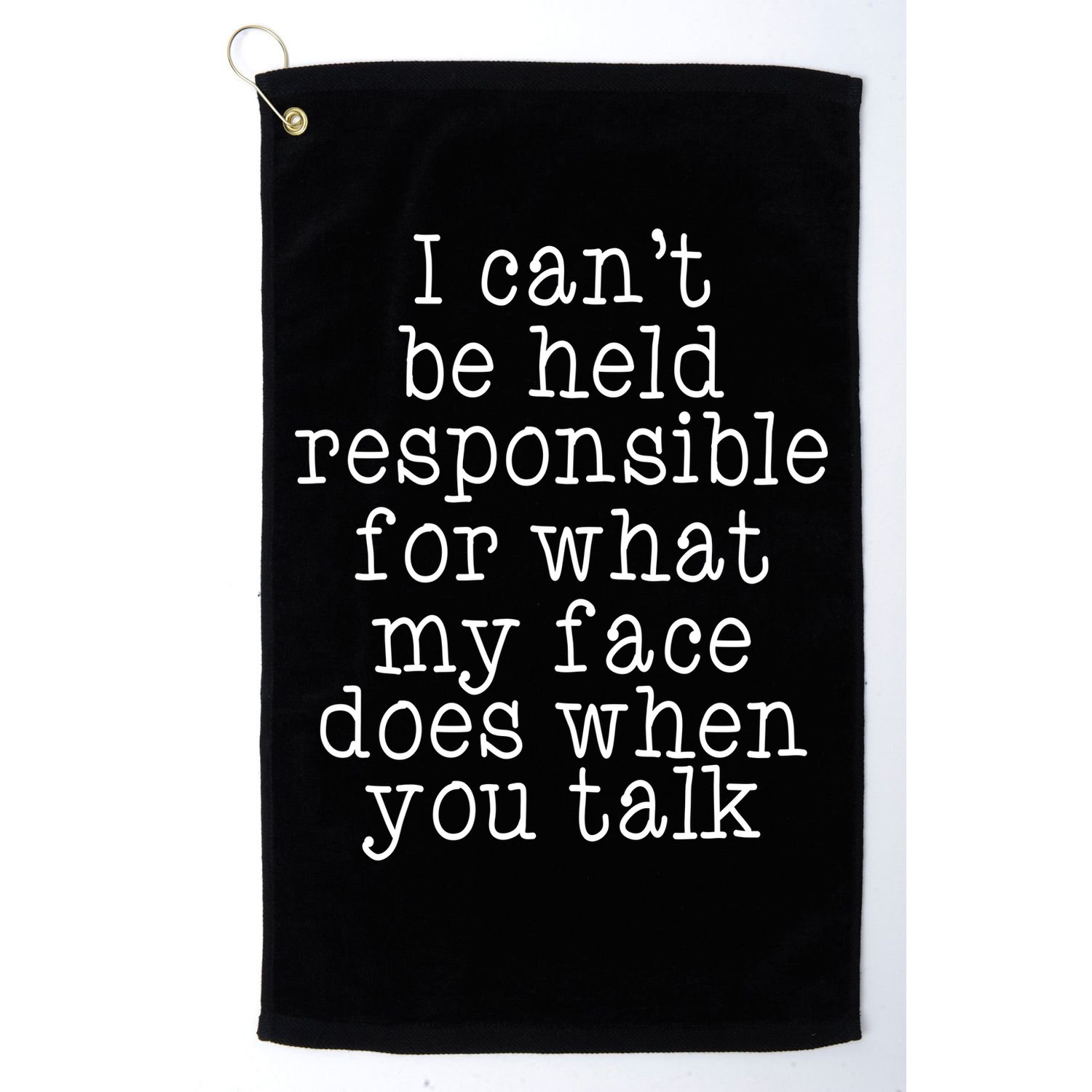Resting B*tch Face Golf Towel