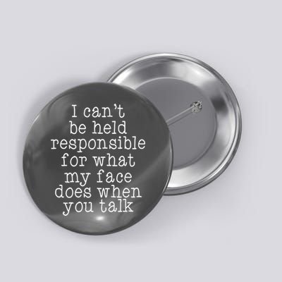 Resting B*tch Face Button