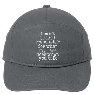 Resting B*tch Face 7-Panel Snapback Hat