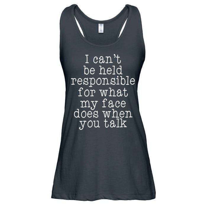 Resting B*tch Face Ladies Essential Flowy Tank