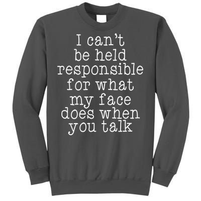 Resting B*tch Face Tall Sweatshirt