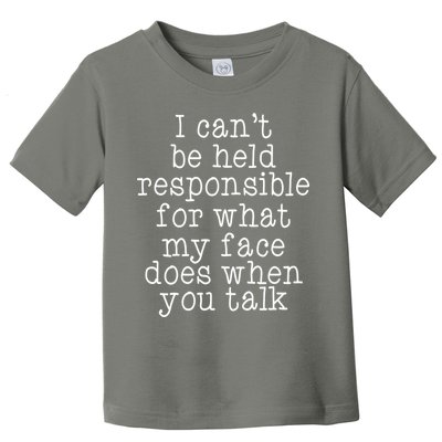 Resting B*tch Face Toddler T-Shirt
