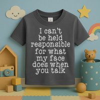 Resting B*tch Face Toddler T-Shirt
