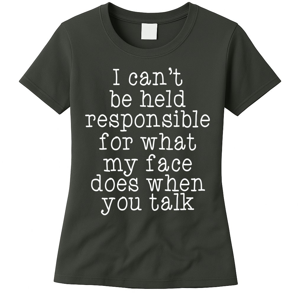 Resting B*tch Face Womens T-Shirt