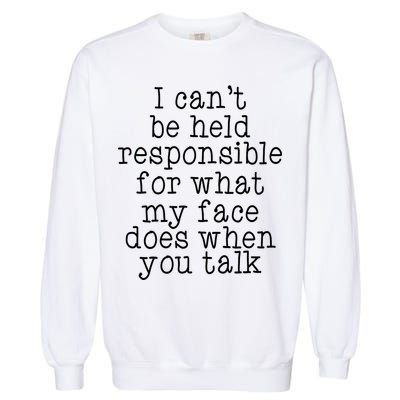 Resting B*tch Face Garment-Dyed Sweatshirt