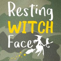 Resting Witch Face Legacy Tie Dye Trucker Hat