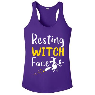 Resting Witch Face Ladies PosiCharge Competitor Racerback Tank
