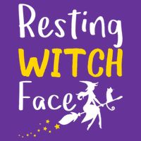 Resting Witch Face Magnet