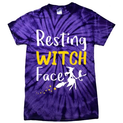 Resting Witch Face Tie-Dye T-Shirt
