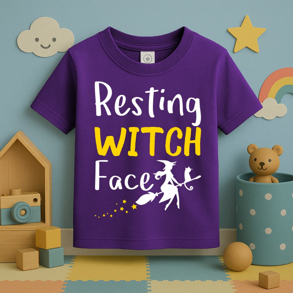 Resting Witch Face Toddler T-Shirt