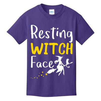 Resting Witch Face Kids T-Shirt