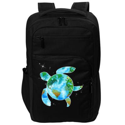 Restore Earth Sea Turtle Art Save The Planet Impact Tech Backpack